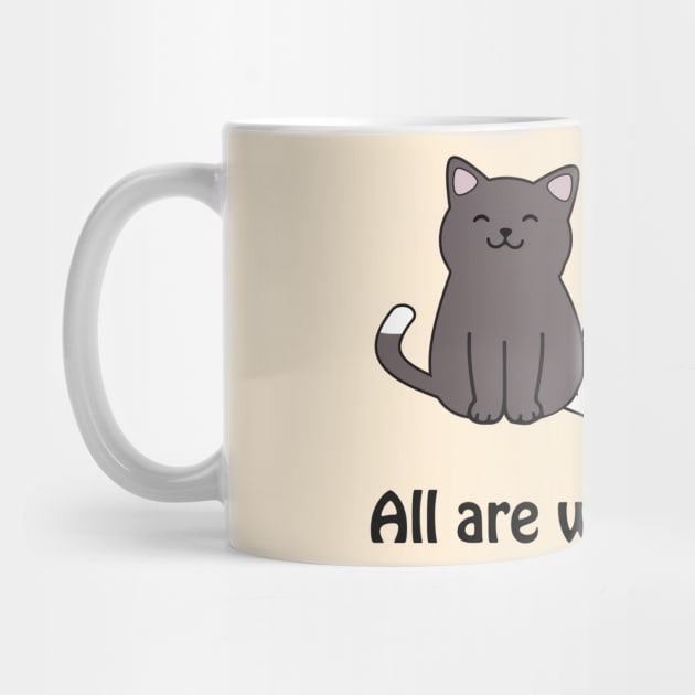 All are welcome here - inclusive cats by punderful_day